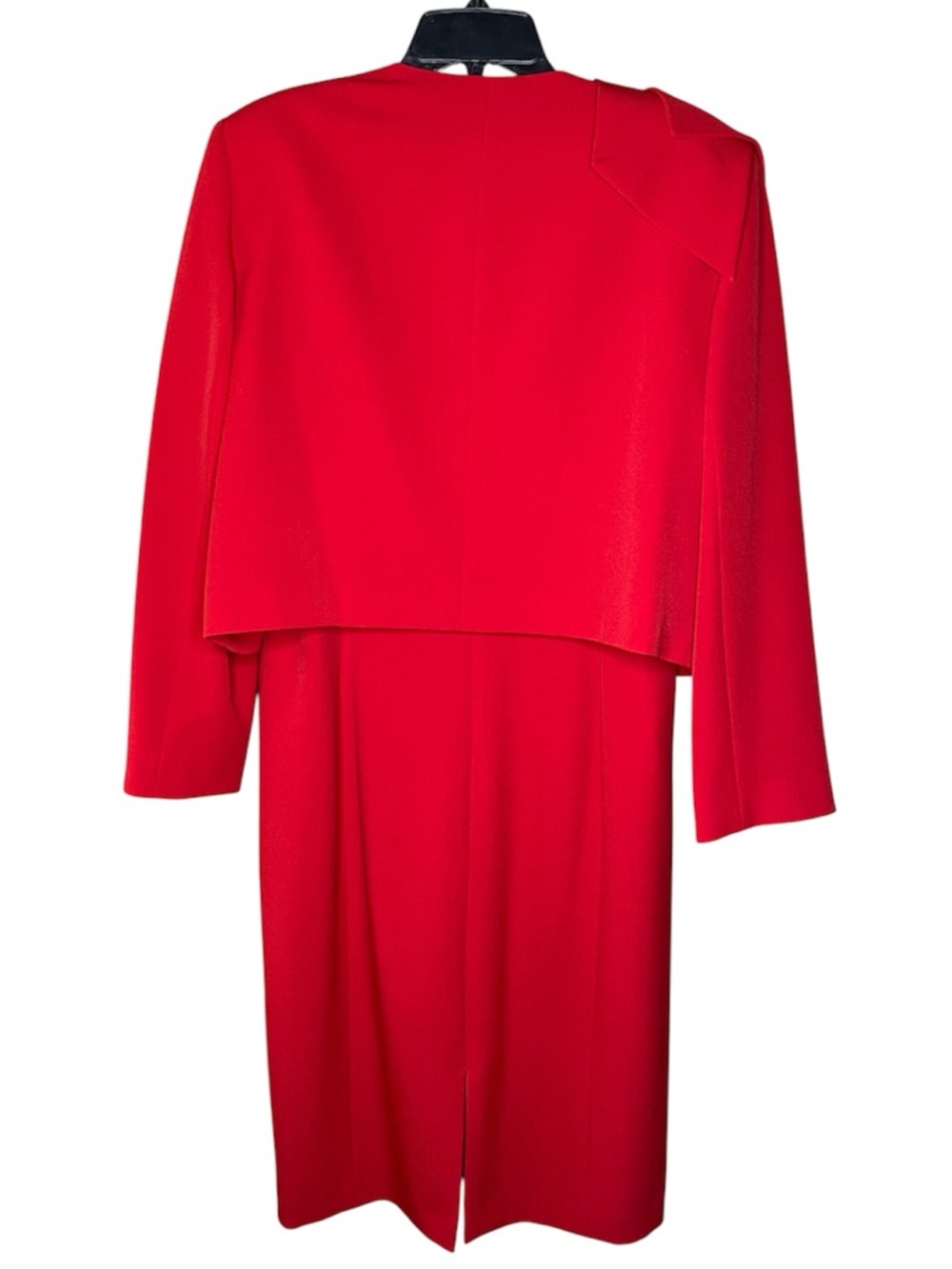 Preston & York Crepe Oversized Bow Snap Front Jacket and Dress Sz 16 NWT - Picture 3 of 9